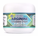 Sirkulasi Arginine Cream 2 oz - Menthol, L Arginine & L Citrulline Lotion - Support Heally Leg & Body Blood Flow - Whole Family Products