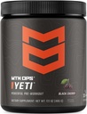 MTN OPS Yeti Pre- Workout Powder Energy Drink with Creatine, 200mg Caffeine & BCAAs with Beta Alanine, 30- Serving Tub, Black Cherry