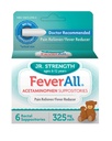 Feverall Children Acetaminophen Suppotitor 6 Rectal Suplotment 325mg Setiap Reliever / Fever Reducer. Umur 6-12 Tahun