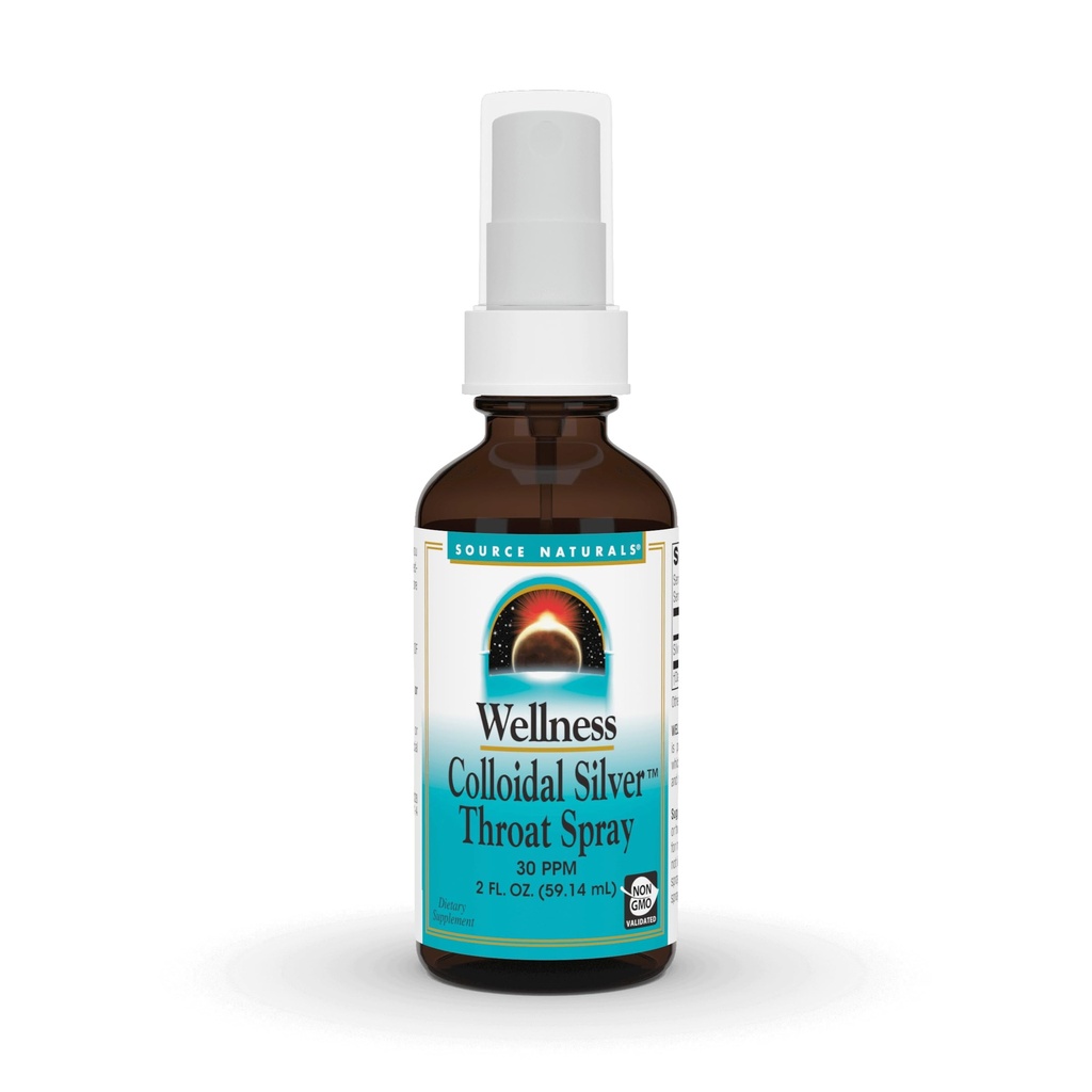Sumber Wellness Colloidal Silver Semprot - 30 PPM - 2 Fluid oz
