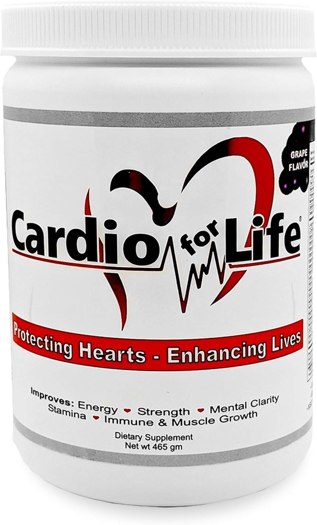 CardioForLife - 16 oz. Powder w / AstraGin - Grape Flavor