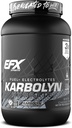 EFX Sports Karbolyn Hydrate 124; Carbohydrate Powder + Electrolite 124; Sugar Free Sports Drink Mix 126; Bahan Bakar & Hidration 124; Stimulant Bebas 124; 66 Servings (White Cherry Frost)