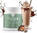 TeamKeto C8 MCT Bubuk minyak - Chocolate Hazelnut Ketogenic MCT - Vegan - Friendly, Gluten Free & Made in a GMP Compliant, FDA Terdaftar Fasilitas - Sempurna dalam Coffee Tea & Protein Shakes 270g