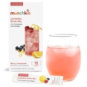 Munchkin ® Milkmakers ® Lactation Drink Mix Suplemen dengan B Vitamin / Collagen / Fenugreek & Milk Thistle for Breastfeed Moms, Berry Lemonade, 14 Count