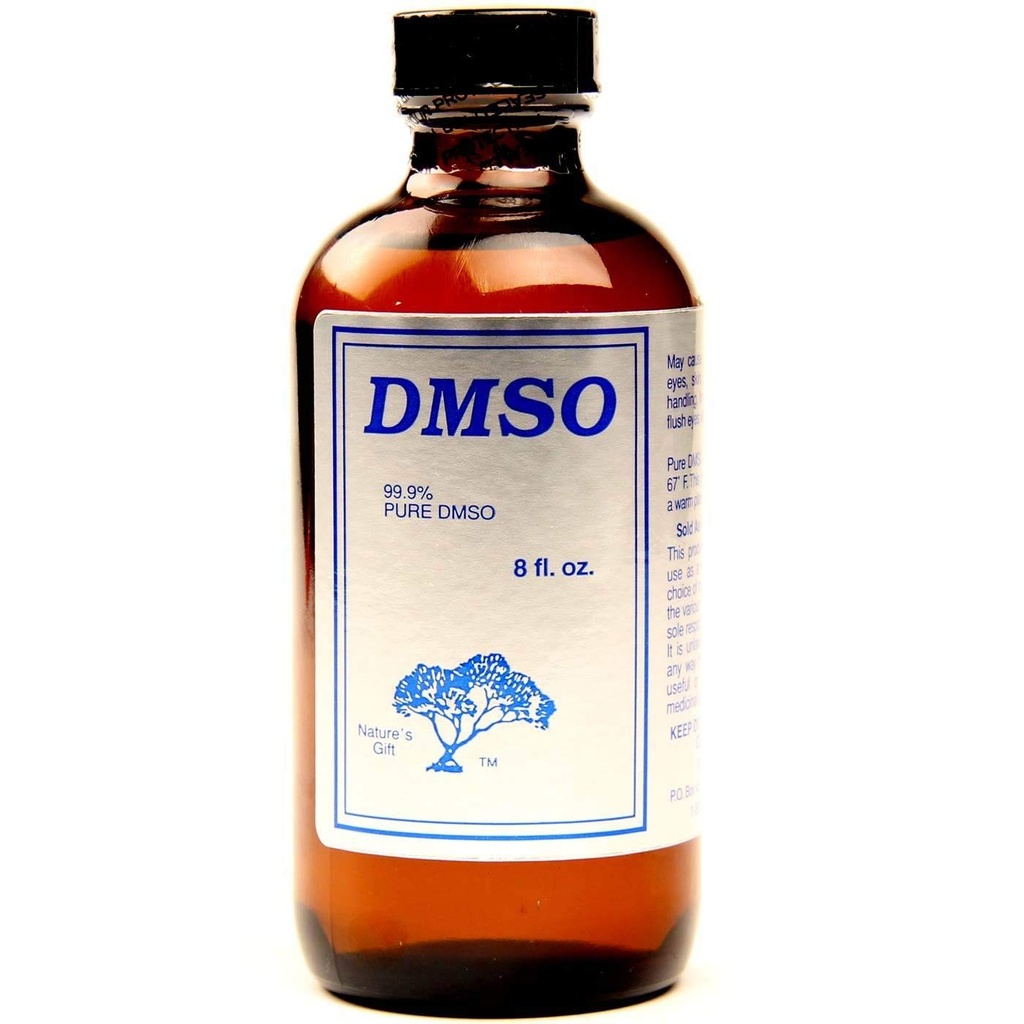 Nature 's Gift 99,9% DMSO Liquid - Glass Bottle 8 Fl Oz