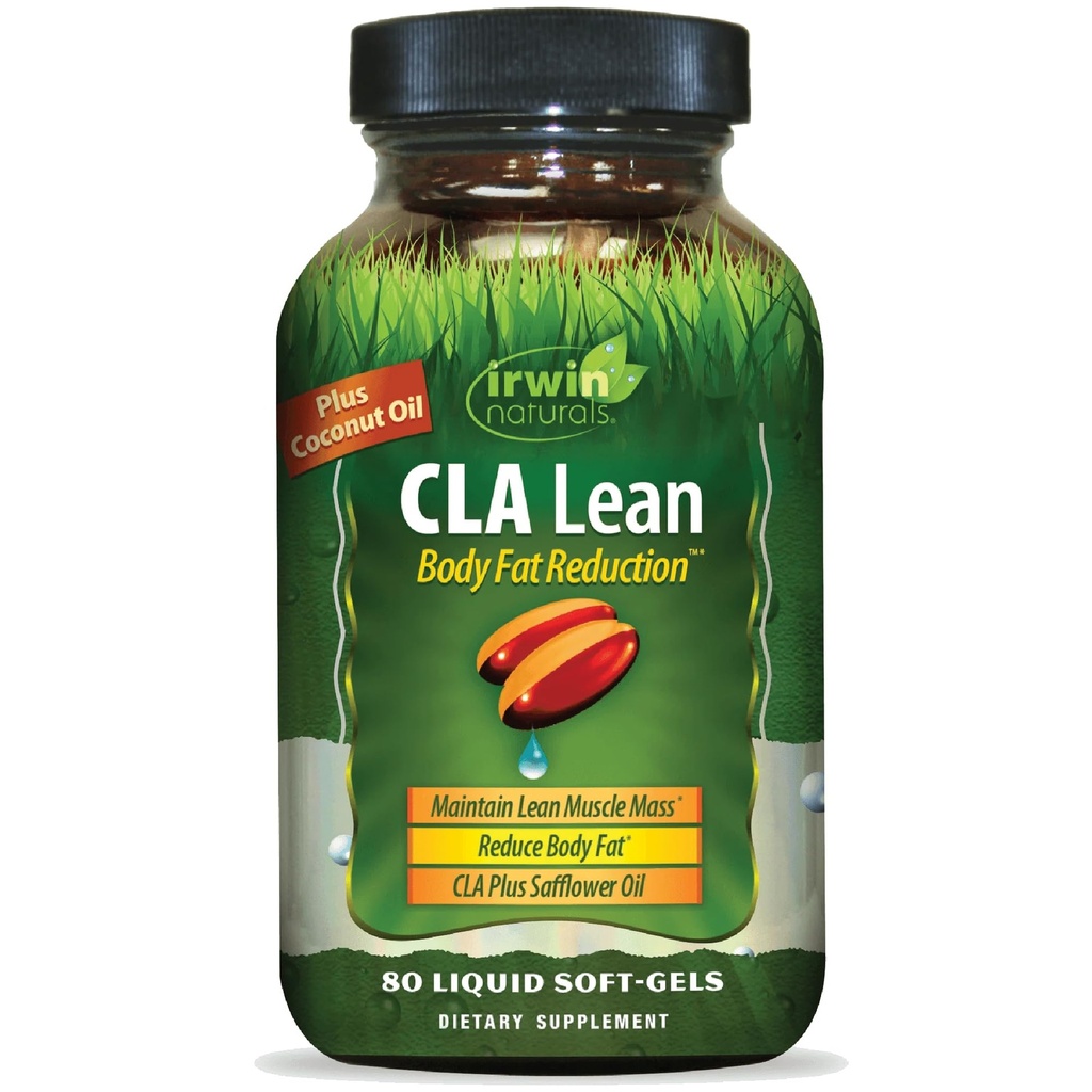 Irwin Equals CLA Lean Body Fat Reduction - 80 Liquid Soft- Gels