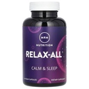MRM Nutrection RelaxGl14; Dietary Supplement for Better Sleep 124; with GABA, L-Theanine & Ashwagandha