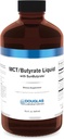 Douglas Laboratorium MCT / Butyrate Liquid dengan SunButyrate 124; Menyediakan sangat konsentrasi Caprylic Acid dan Butyric Acid dalam Pleasant Liquid 124; 15.6 fm. oz.