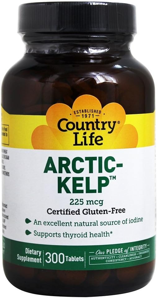 Country Life Artic Kelp 300 Tablet
