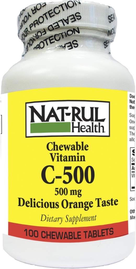 Ukuran Vitamin C CHEWTABS 500MG N-R: 100