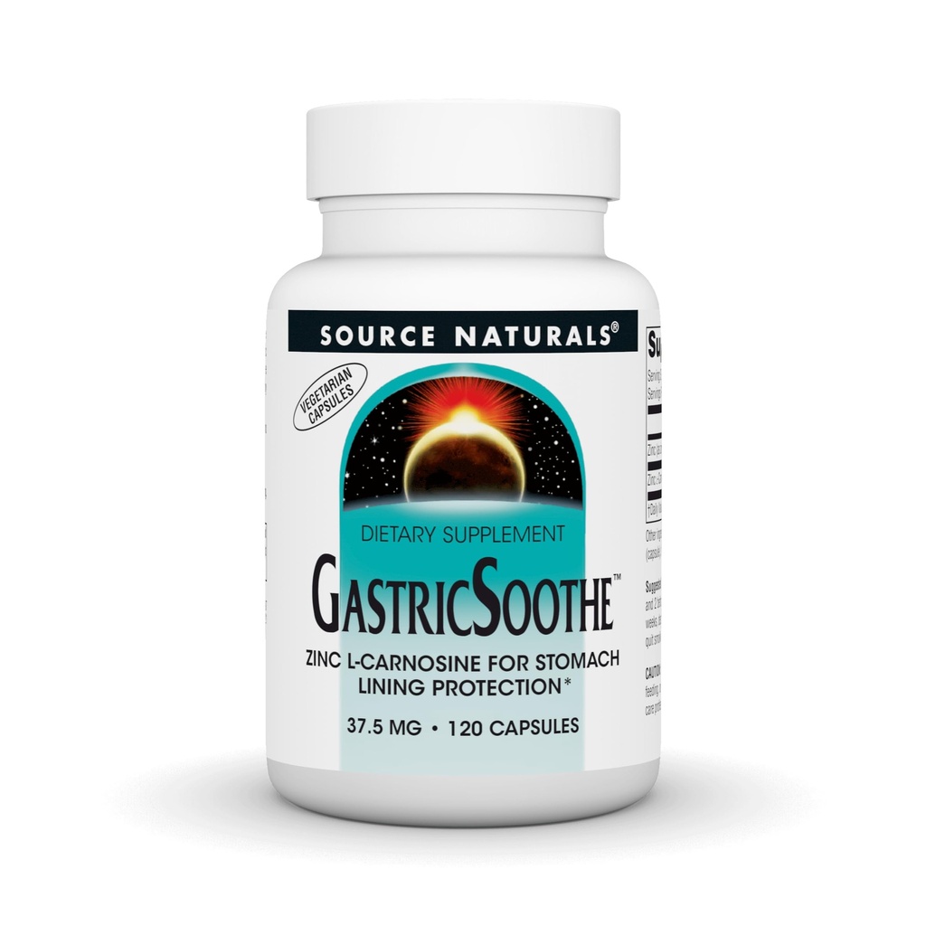 Sumber GastricSoothe Zinc L- Carnosine * - 120 Vevgie Caps