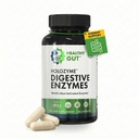 Sehat Gut HoloZyme Max Power Digetical Enzymes 12.4; Prevents Bloating, Gas, & Inditraffic w / Protease, Amylase, Lipase, Lactase, and More 124; 15 Servings (Sample Bottle)