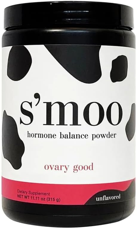 S 'moo Ovary Good - Unflashted Average 124; 7 in-1 PCOS Suplemen 124; PCOS Multivitamin, Myo- Inositol Blend, Hormone Saldo for Women, Fertility Suplemen untuk Perempuan, Ovarian Kesehatan (30 Pelayan)