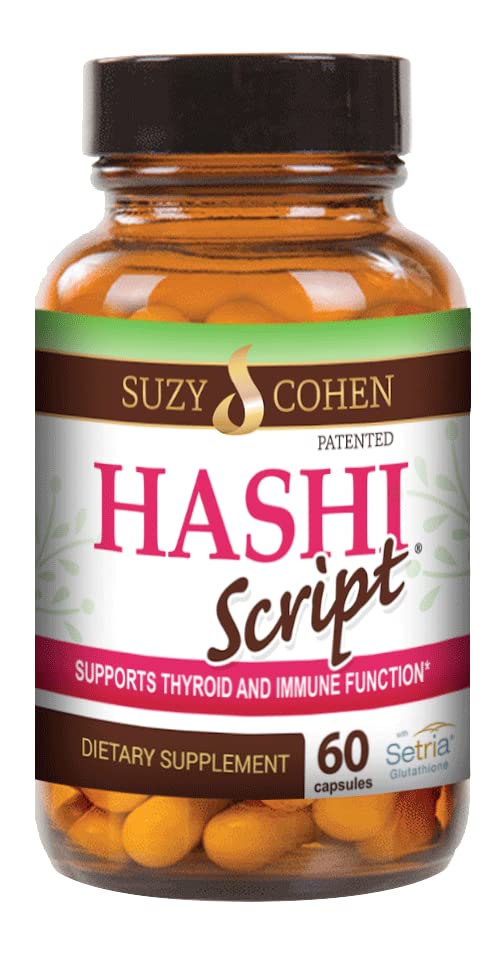 Script Essentials HashiScript Thyroid dan Imune Dukung Formula dengan Catalase dan Glutathione - oleh Suzy Cohen