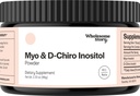 Myo- Inositol & D-Chiro Inositol Suplement Powder untuk Women 124; Hormonal Saldo & Healthy Ovarium Fungsi Dukungan Ovarium 124; Vitamin B8 124; Alternatif Besar untuk Kapsul 124; 40: 1 Rasio 128; 30