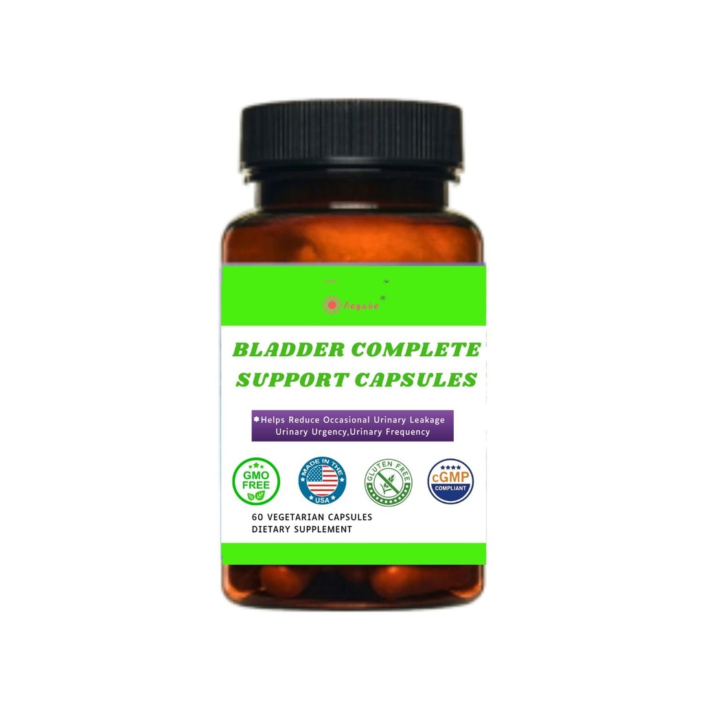 Suplemen kontrol kandung kemih untuk Frekuensi Uriner Reduces, Urgency & Leakasi, Mahakuasa-Ingredien Formula dengan Ekstrak Benih Pumpkin, Cranberry, Vitamin D3, untuk Pria & Perempuan, Persediaan 60 Hari