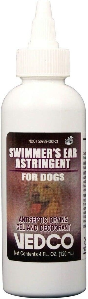 Vedco Swimmer 's Astringent For Dogs 4 oz by Unknown