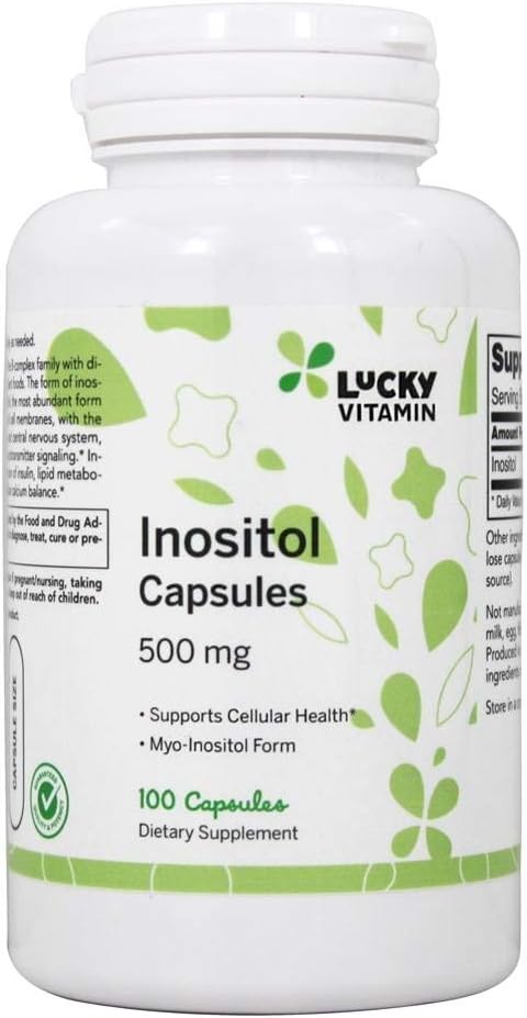 LuckyVitamin Inositol Health 500 mg.