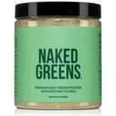 NAYD Super Greens Powder Organic Greens Supplemen - Hanya 10 Premium Ingrediens - Vegan, Non-GMO, Prebiotic dan Probiotic - 35 Servis