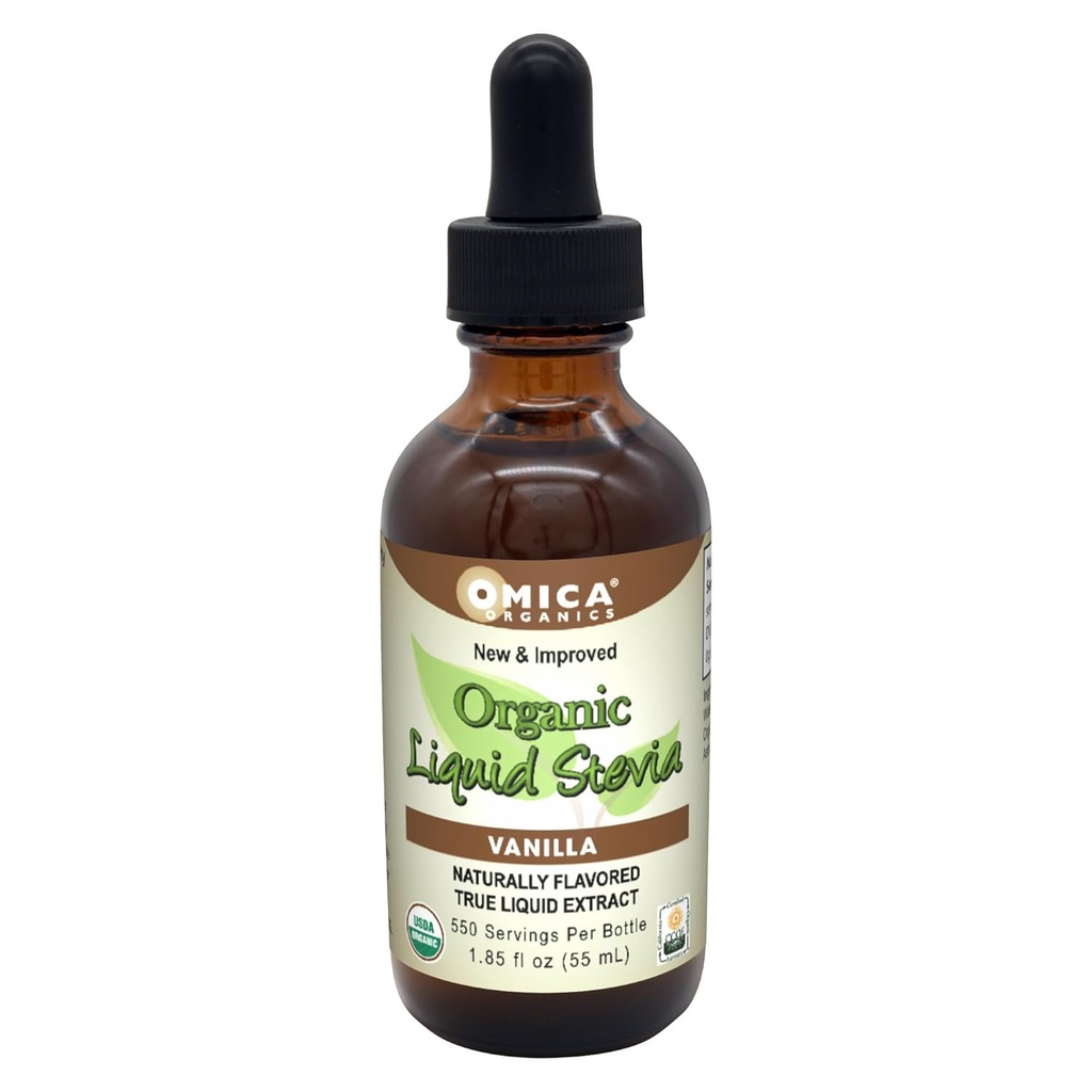 Omica Organics Liquid Stecia - Vanilla (1.85 quid oz)
