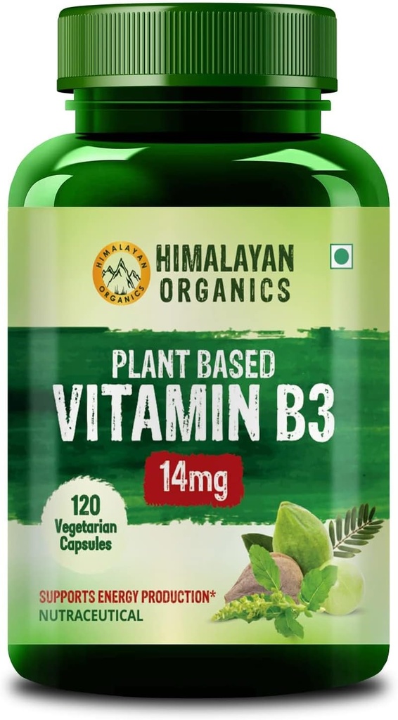 Tanaman Generik - Berdasarkan Vitamin B3 = 124; Menyediakan Skin dan Jantung 120 Kapsul