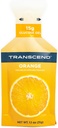 Transcend Foods Orange Gel (1.1 oz, Pack of 38) Fast-Acting Carb Gel Orange Flavor - Caffeine Free