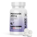 Balancebreens Melonatin 20mg Quast Dissolve Tablet - High Potency, Fast Acting, Natural Sleep Support - Sleep Aids for Dewasa - Non-Groggy, Drug-Free Formula - 120 Sleep Pills