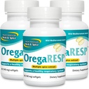 NORTH AMERICAN HERB & SPICE OregaResp P73- 60 Softgels - Paket 3 - Pendukung Kesehatan Abadi & Repiratory - Multiple Spice Oil Complex dengan Oreganol P73 Oil - NON-GMO - 90 Total Servis