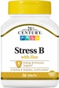Abad ke-21 Stres Vitamin B dengan Zinc 66 Tab