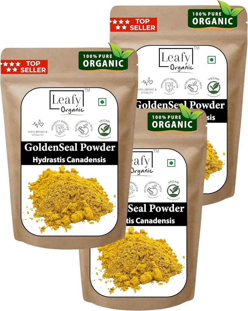 Goldenseal Root Powder - 10,5 oz (300Gram) Pure Natural Goldenseal Root Powder Supplemen