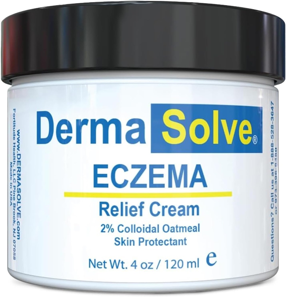 Dermasolve Full Body Eczema Relief Lotion Cream - Flare Control Therapy Balm That Protects, Moisturizes, and Repair Skin Kids, Baby & Dewasa - Steroid Free (4 Fl Oz, 1)