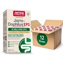JARD Formulas Jarro- Dophilus EPS Progities 10 Milyar CFU for Intestial Tract Dut Suplemen Untuk Kesehatan Bagi Perempuan dan Pria, 120 Vevgie Capsules, Hingga 60 Hari Supply, Paket 12