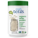 hanya tera 's Organic Whey Protein Powder - Grass Fed Whey Protein Powder Without Artificial Sweeteners, Unfeatored, Non-GMO, Kosher, Gluten- Free - Plain Unsweetened 12 Oz.