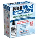 NeilMed Sinus Rinse - A Complete Sinus Nasal Rinse Kit, 50 count (Paket 1) Cacah mungkin bervariasi