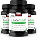 Force Factor Probiotic Suplemen Probiotic untuk Perempuan dan Pria dengan Ekstrak Propoletik dan Teh Hijau, Mengurangi Gas, Bloating, Sembelit, Dukungan Kesehatan Digetical & Gut, 30 Cacah (Paket 3)