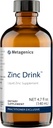 Metagenik Zinc Drink - Trace Mineral - Immune System & Enzymes Dukung * - with Zinc Sulfate - Non-GMO, Gluten- Free, Vegetarian - 4.7 flpos
