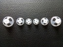 Hearing Aid Ear Piece Open Domes Set 6mm / 9mm / 12mm (3 Pairs) Comfortable PSAP (Personal Sound Amplifier Product) Ear Tips Invisible, Sempurna untuk Open Air (Open fit), kecuali RIC
