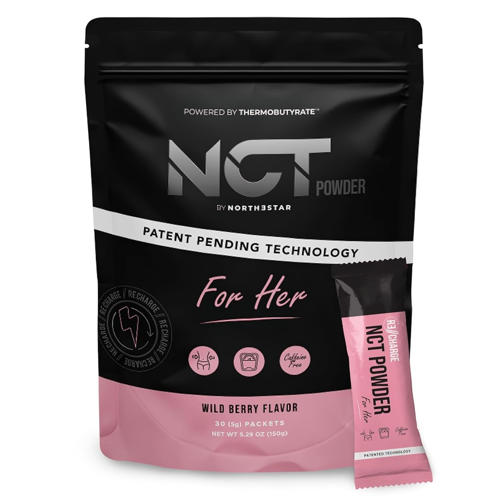 NCT Powder by Northestar - For Her, Wild Berry Flavor (30 Paket)