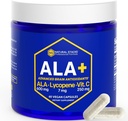 Stack NATURAL Alpha Lipoic Acid 600mg w / Lycopene dan Vitamin C - Suplemen Imunity & Cellular Fungsi - Tambahan untuk Kesehatan Otak