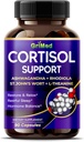 GriMed Ashwagandha Rhodiola 14.150mg - x 10 Power with St.John 's Wort, L- Theanine - Restore & Relax, Restful Sleep - USA Made & Tested (90 Count (Paket 1)))