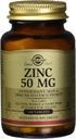 Solgar Zinc 50 Mg, 100 Tablet - Zinc for Healthy Skin, Immune System dan Antioksidant Support - 100 Servis, 100 Cacah (Paket 12)
