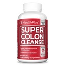 Kesehatan Plus Super Colon Cleanse 120 Day Supply of Gentle Gut Cleanse Detox, Psyllium Husk, Progories for Constipation Relief & Digetives Support, 480 Capsules