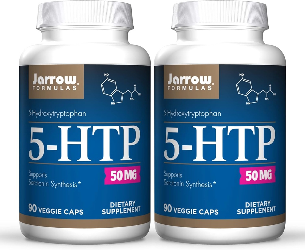 Jarrow 5-HTP 50 mg, 90 caps (Multi- Pack)
