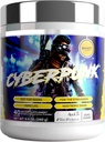 CYBERBERPUNK Bup Gading Support 124; Energy & Focus Nootropic Drink 12.4; Adaptogen Formula + Vitamin & Minemins 124; Natural Ingreations 124; 40 Servings (Pisang)