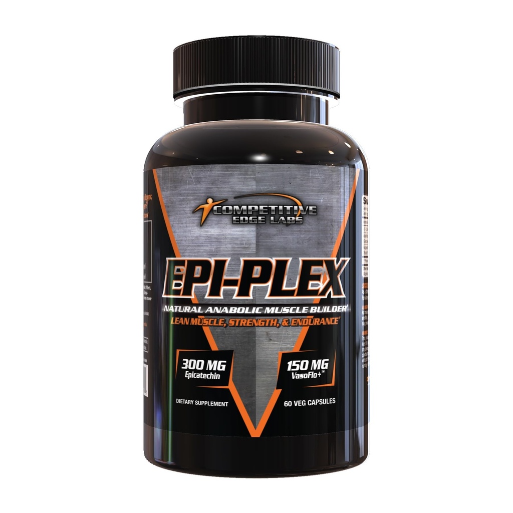 EPI- PLEX by Competitive Edge Labs (CEL): Premium Epicateterchin Testosterone Booster for Muscle Growth & Lean Energy 300 mg EPIPLEX