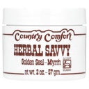 Country Comfort Herbal Savence Goldenseal Myrrh Suplemen, 2 Ounce