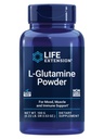Ekstensi Hidup L- Glutamine Powder, Acid Amino, Supports Muscle Health and Ammune Health, Gluten- Free, Non- GMO, Vegetarian, 100 Grams