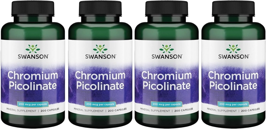 Swanson Chromium Picolinate - Suplemen Alam Memindah Metabolisme & Weight Management