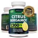 Citrus Bergamot Suplemen - 150: 1 Ekstraksi, 1200mg per Serving, 80% Polyphenol, Suplemen High Cholesterol, Italia Sourced, 60 Count, 1 Pasokan Bulan, Dibuat di USA