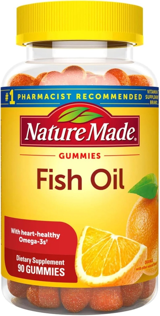 Nm Dewasa Gummies Ikan Ukuran 90ct Pv Dewasa Gummies Minyak Ikan 90ct